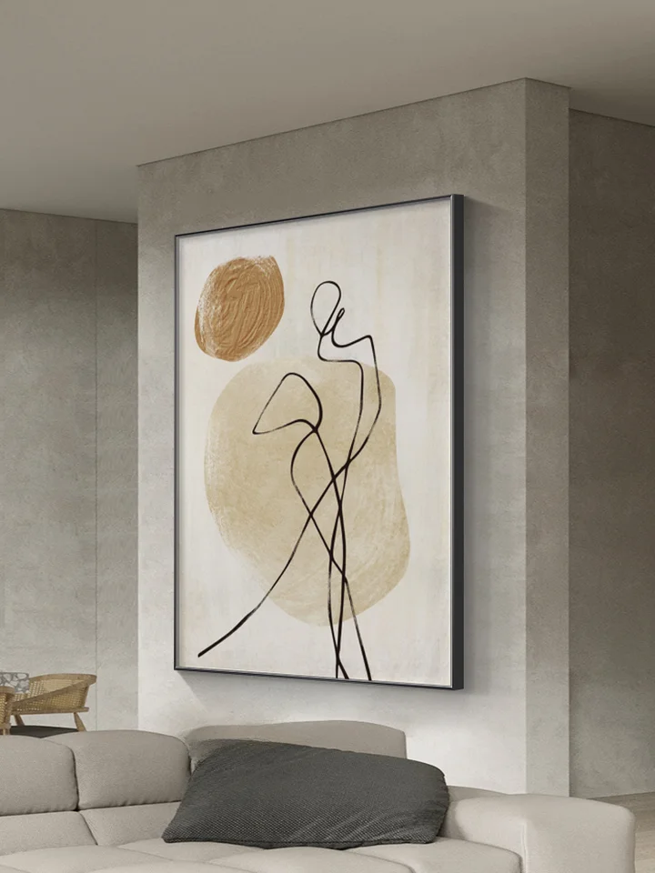 フロアアート リビング 现代 シンプル 抽象アート 装飾画