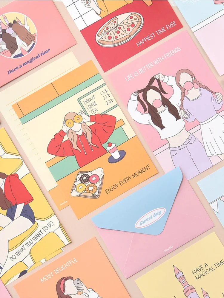 A4サイズの封筒とA3サイズ封筒の違いは？可愛らしいイラスト入りの手紙セットで解決できる！