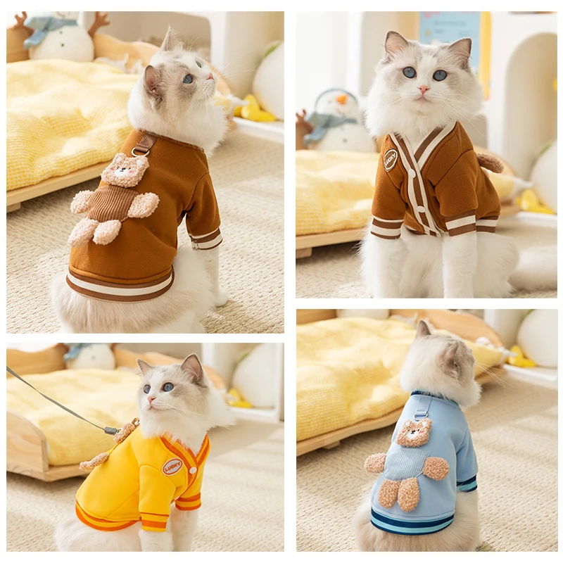 おしゃれな猫の服を選ぶには？厚手保温トレーナーが冬の暮らしを救う理由