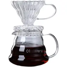 耐熱ガラス コーヒーポット シェア向け ハンドドリップ フィルター V60