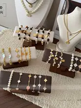 黒胡桃製 ブレスレットディスプレイスタンド【ジュエリー展示・店舗用】