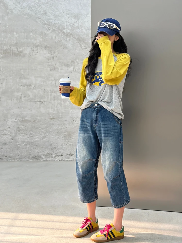大人可愛い服 50代コーデ | ハイウエストデニムパンツで失敗しないスタイルを徹底解説