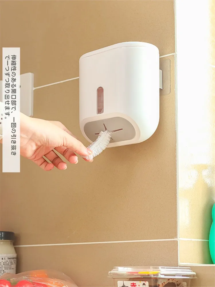日用品宅配で使えるアイテムは？壁掛け収納の使い捨てラップボックスが解決する「鮮度保持」の悩み