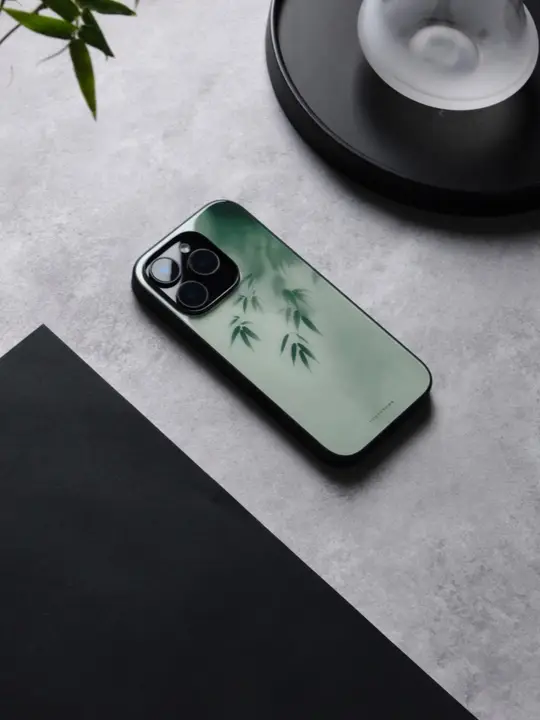 新中式デザインのiPhone用スマホケース【滑り止め機能・全包型・高級感】