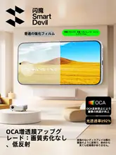 SmartDevil Honor 500用強化ガラスフィルム【全面保護・高透明度・指紋防止】