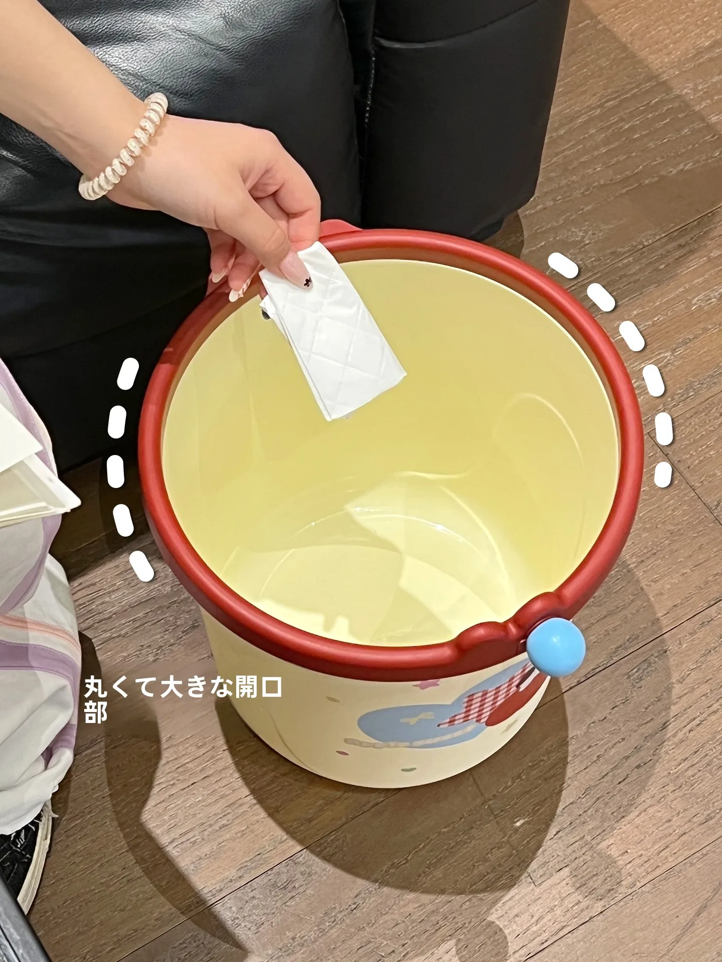 おしゃれなデザインの大容量ゴミ箱：12Lのクリーム風圧圈式タンクが家庭で実用的か