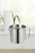 アウトドア用 ステンレス製 やかん 1.2L【登山・キャンプ・コーヒー用・携帯可能・ティーポット・ピクニック用】