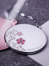 かわいいミニ 鏡 インターネットセレブ女性ポータブル メイクアップミラー