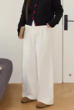 フィットストレートデニムパンツ【ゆったりシルエット・大きいサイズ・カジュアル】（セットアップ対応）