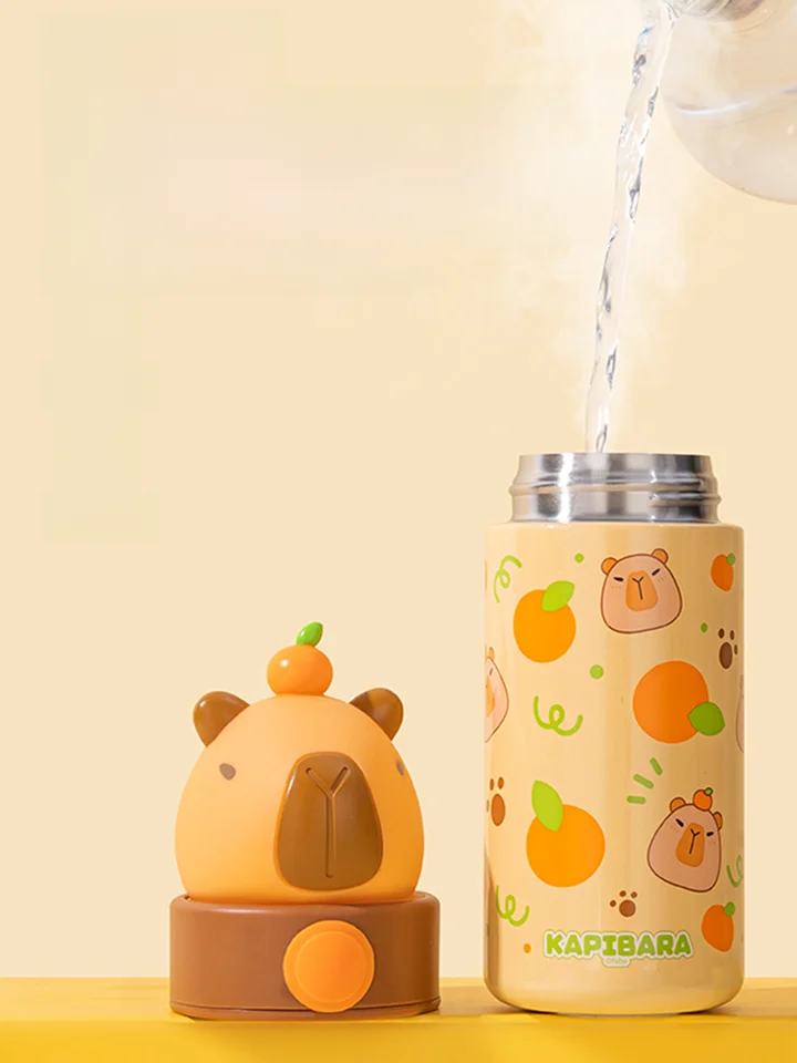 保温ボトル 学生 通学用 コンパクト 持ち運びしやすい 男女兼用 直飲み