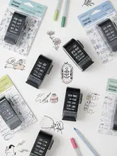 可愛い手描き風スタンプ付きノート【装飾用・手帳用】