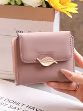 薄型デザインの女性用小銭入れ【リーフ型・カードケース・証明書収納可】