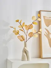 北欧風デザインの花瓶【リビングテーブル用・オープンシェルフ対応・高級感漂う装飾品】
