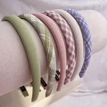 細い縁のキャンディカラー復古フレンチスタイルヘアバンド【女性用・シンプル＆エレガント】