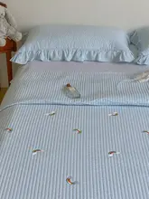 高級ダブルフェイス純綿ベッドカバー【四季用・春秋・キルト3点セット】