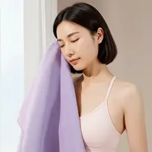 防滑ヨガマットカバー【プロ用・極上の柔らかさ・毛布状】