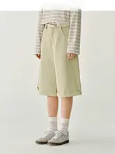 極上の柔らかさコットン製ライトカラー ワイドレッグショートパンツ（セットアップ対応）