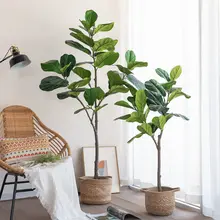 北欧風のフェイクフィ植物【インテリア用・鉢植え・リビング用・装飾】
