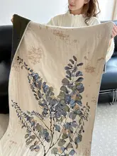 花柄バスタオル【コットン製・速乾・柔らかい・大人用】