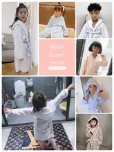 子供用バスローブ【純綿・吸水速乾・男女兼用・春夏秋冬用】