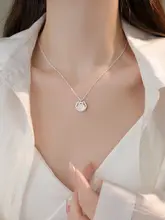 国風デザイン 如意平安ロックネックレス【女性用・華奢デザイン・夏用】