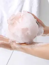 かわいい大きなバスボール【泡立ち良好・ボディケア用】