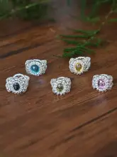 Mell ジュエリーリング【デザイン性の高いパールビーズ付き・女性用・個性的なアクセサリー】