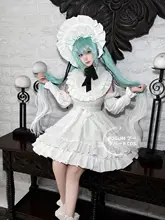 初音ミク コスチューム用ドレス【白色・音声キャラクター】