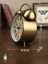 時計 静音 家庭用 リビング アンティーク アメリカン デスクトップ