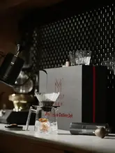 MUVNA ハンドドリップコーヒー器具セット【手動コーヒーグラインダー・ハンドドリッパー付き】
