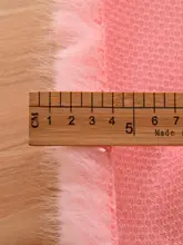 厚手高級フェイクフォックスファー生地【コスチューム用・毛襟付き・ストール・ベスト生地】