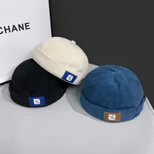 コーデュロイハンチングキャップ 春秋 メンズ ヒップホップスタイル