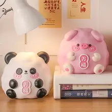 可愛いおにぎり豚の貯金箱【子供用・大容量・防落設計】