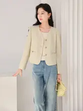 クールなデザインの気質アウター【秋用・女性用・エレガント】