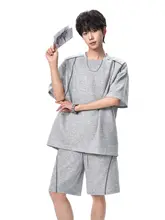 セットアップ 2点セット ユニセックス 半袖Tシャツ ハーフパンツ カジュアル ルーズ 着回し スポーツ 夏