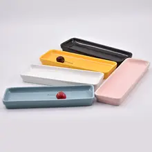 陶製デザートプレート【洗練されたデザイン・寿司皿・家庭用】