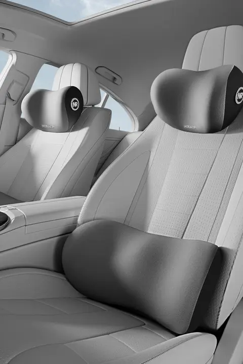 車用 腰サポートクッション【ドライビング用・シート用・快適な座り心地】