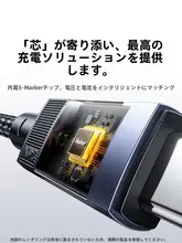 Type-C to Type-C ケーブル USB 3.2 Gen2 4K映像音声出力 高速データ転送 240W充電 PC ディスプレイ iPhone 16 17 18 対応 「UGREEN」