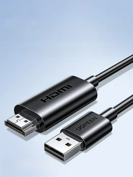 USB HDMI変換ケーブル 高画質 ノートパソコン 外部モニター プロジェクター テレビ 「UGREEN」
