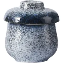 小さな陶器の蒸し器 卵用 家庭用 食器
