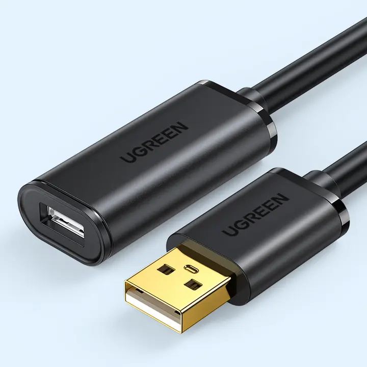 USB3.0延長ケーブル【データ信号増幅・接続用・パソコン・マウス・キーボード・カメラ対応】