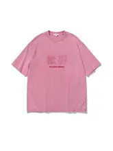 刺繍入りショートスリーブTシャツ【レディース・ヴィンテージ風・コットン100%・夏用】