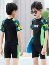 男児用水着【カラフルなアニメデザイン・速乾・夏用】【セットアップ対応】