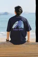 涼感短袖Tシャツ【メンズ・コットン・シンプルデザイン・印刷プリント】