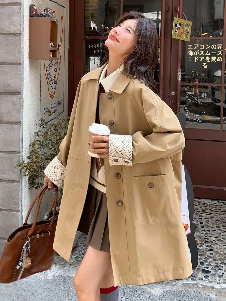 ロングトレンチコートはどんな風に着るのか？カーキ色のイギリススタイルが教えてくれる着こなしの真実