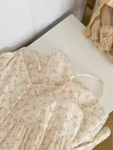 リボンデザインのコットンキャミソールドレス【ピンク・かわいい・セクシー・夏用】