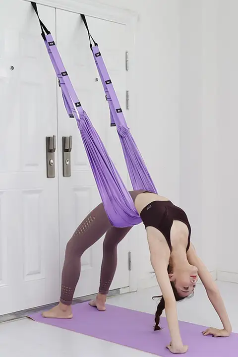 空中ヨガ専用トレーニング用具【腰を下げて体を伸ばすサポート】