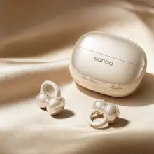 耳掛け式Bluetooth骨伝導ヘッドフォン【ワイヤレス・オープンタイプ・スポーツ用】