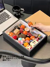透明なブラインドボックスディスプレイラック【壁掛け・DIY用・飾り用フレーム】