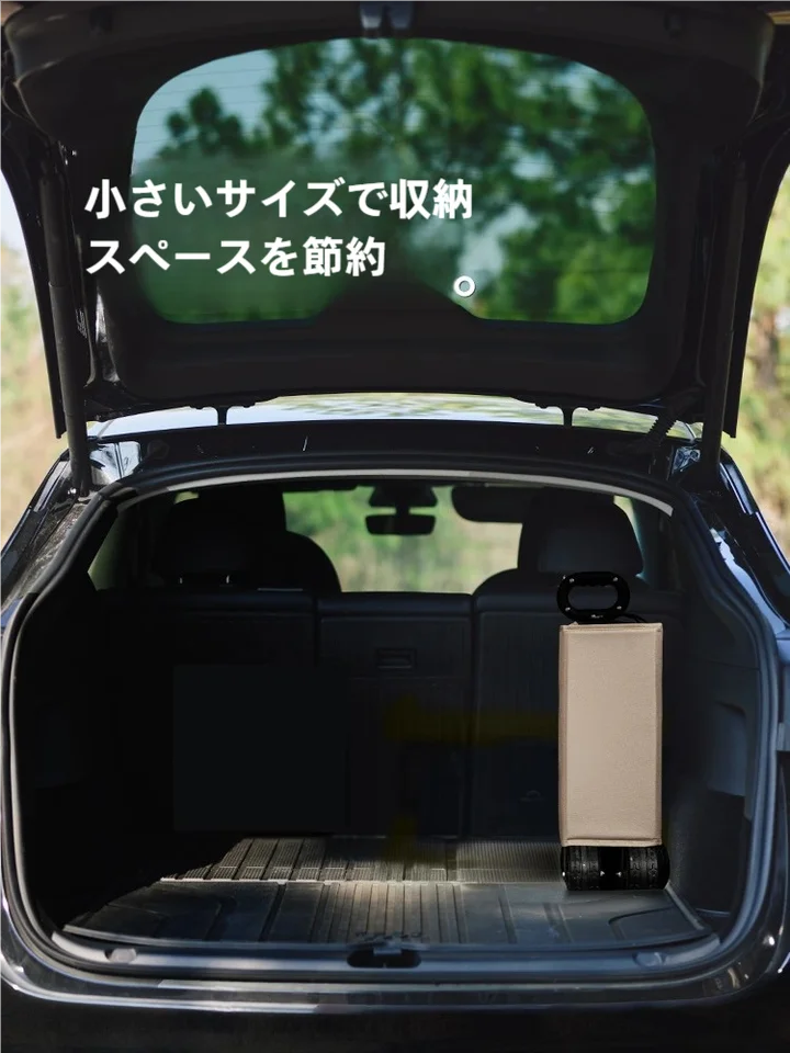 便利な折りたたみ式キャンピングカート【アウトドア・ピクニック・旅行用】